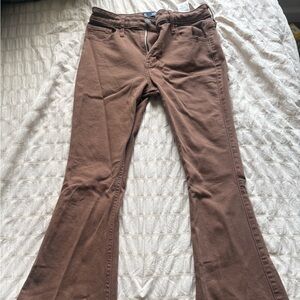 Hollister Tan High-Rise Jeans
